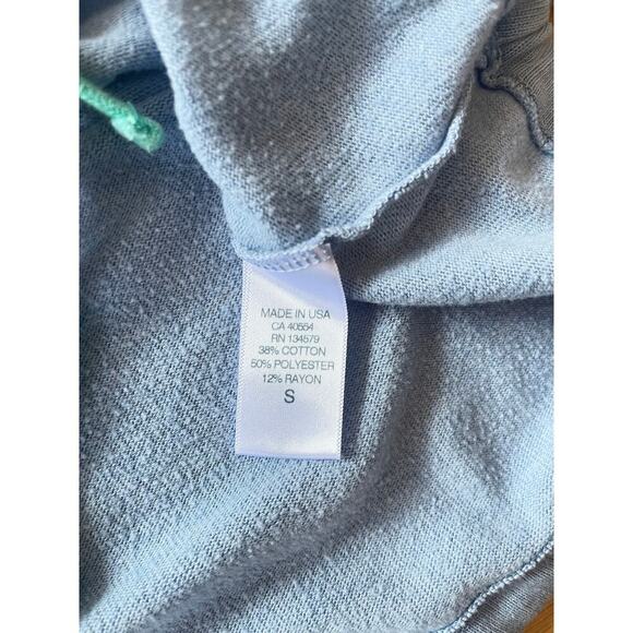 Soul Cycle Long Sleeve Graphic SOULHAMPTON Drawstring Pullover Tee - Size Small - Picture 12 of 13